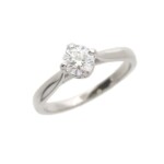 Palladium Four Claw Solitaire Diamond Engagement Ring - £4,000.00 Bespoke Item - Contact for Full Details Palladium Four Claw Solitaire Diamond Engagement Ring