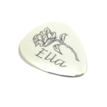 Silver Bespoke Example Plectrum