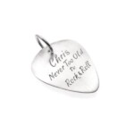 Silver Bespoke Example Plectrum